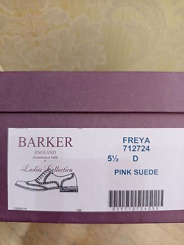 tufli: Barker markalı klassik broq üslublu ayaqqabı 37.5-38 ölçü - Model — 6