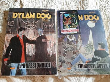 aktivni ves za devojcice: Dylan Dog-Trinaesti čovek i Profesionalci Dva nova stripa u celofanu!