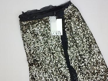 zara cekiny: Zara, Spodnie materiałowe damskie, rozmiar M — 1