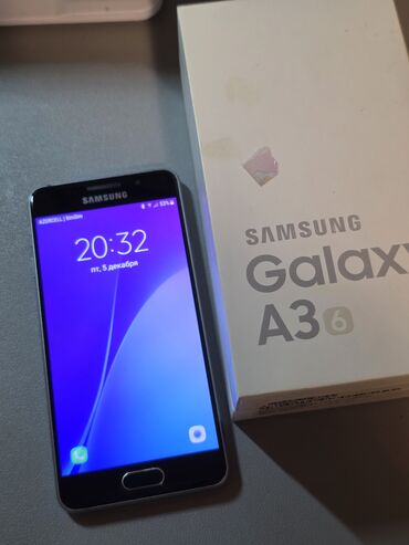 Samsung: Samsung Galaxy A3 2016, 16 GB, rəng - Qara, İki sim kartlı — 1