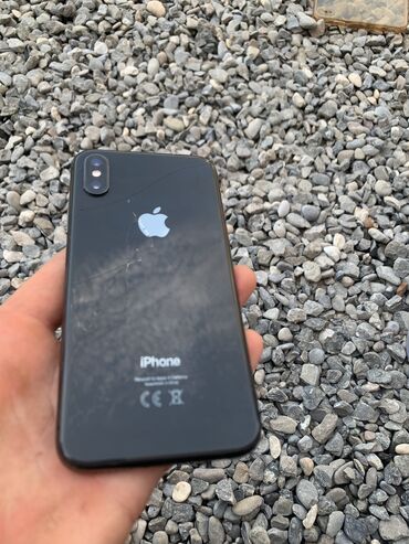 айфон 7плус: IPhone Xs, Б/у, 64 ГБ, Черный, Чехол, Кабель, 76 %