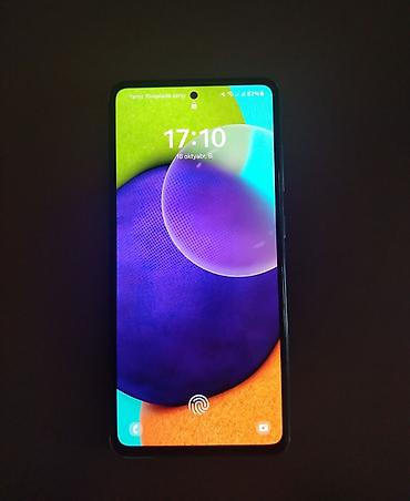 pult samsung: Samsung Galaxy A52, rəng - Mavi, Barmaq izi — 2