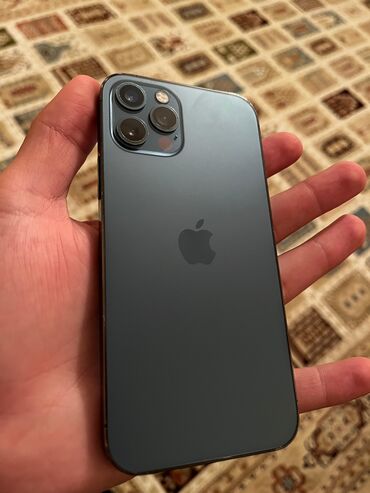 ssd ikinci el: IPhone 12 Pro, 128 ГБ, Blue Titanium, Беспроводная зарядка