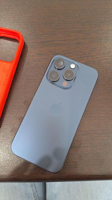 Mobil telefon və aksesuarlar: IPhone 15 Pro, 256 GB, Sierra Blue, Face ID — 2