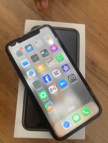 айфон 14 pro max цена бишкек: IPhone Xr, Колдонулган, 64 ГБ, Кара, Куту, 76 %