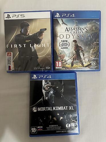 Видеоигры и приставки: PS5 üçün 007 First Light (yeni azğı bağlı) - 120 manat PS4 üçün — 1