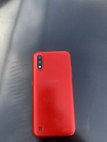 Samsung: Samsung Galaxy A01, 16 GB, rəng - Qırmızı