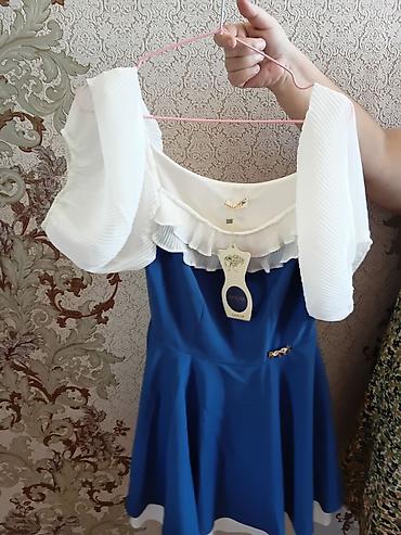 yeni model donlar: Qadın paltarı – goy geyim yenidi etiket ile digerleri bir defe — 2