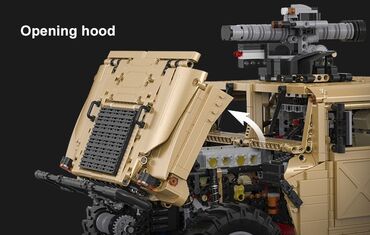 Зарядные устройства для электромобилей: Хаммер Humvee от Cada. Оригинал. Модель из 3935 деталей. В комплекте с