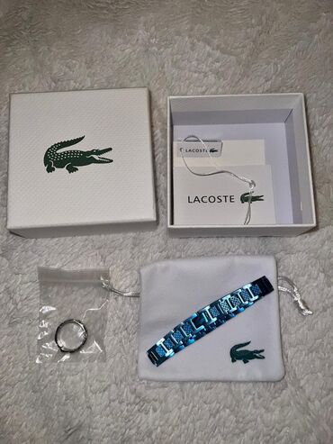 Narukvice: Lančana narukvica, Lacoste, Materijal: Hirurški čelik — 3