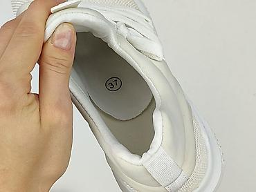 biale trampki ck: Sneakersy damskie, rozmiar 37 — 5
