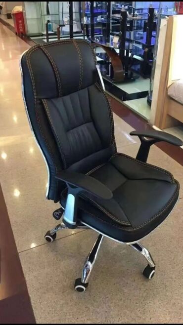 Ofis və oyun kresloları: Yeni, Təkərli, Qolları tənzimlənir, Dəri -da lalafo.az — 7 Ofis və oyun kresloları: Yeni, Təkərli, Qolları tənzimlənir, Dəri — 7
