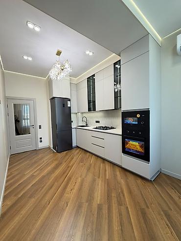 Батирлер: 3 бөлмө, 80 м², 7-мкр Элитка, 15 кабат, Дизайнердик оңдоо — 1