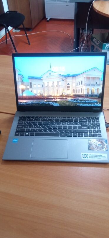 prodazha b u kompjuterov i noutbukov: Ноутбук, Acer, 4 ГБ ОЗУ, Intel Core i3, 15.6 ", Новый, Для работы, учебы, память HDD + SSD