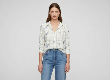 bytom biala koszula: Zara, Сорочка жіноча, розмір XS