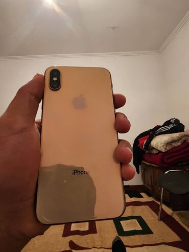 эпл пенсил бишкек: IPhone Xs, Колдонулган, 512 ГБ, Matte Gold, 75 %