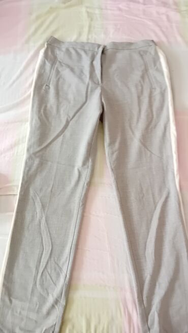 zara pantalone crne: M (EU 38), Normalan struk, Ravne nogavice