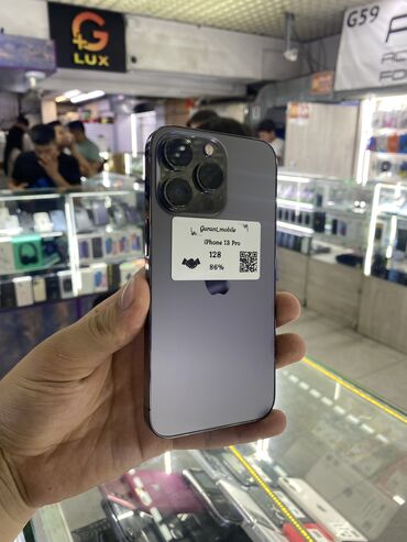 пошиф чехлов: IPhone 13 Pro, Б/у, 128 ГБ, Jet Black, Зарядное устройство, Защитное стекло, Чехол, 91 %