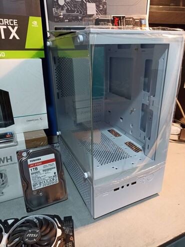 Настольные ПК и рабочие станции: Компьютер, ядер - 10, ОЗУ 16 ГБ, Игровой, Новый, Intel Core i5, NVIDIA GeForce RTX 3050, HDD + SSD — 7