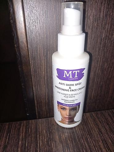 MT Cosmetics Anti Dark Spot & Whitening Face Cream - Məhsul tipi