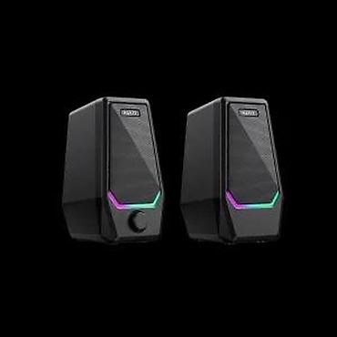 Zvučnici, slušalice i mikrofoni: Gaming stereo zvučnici sa RGB osvetljenjem - Set od 2 kompaktna — 20