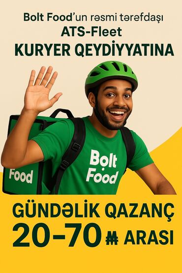 telebeler ucun is elanlari 2023: Piyada kuryer tələb olunur, İstənilən yaş, Təcrübəsiz, Gündəlik ödəniş