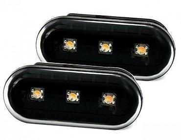 KRISTALNI CRNI LED BOCNI MIGAVCI VW GOLF 4 BORA FORD SEAT |