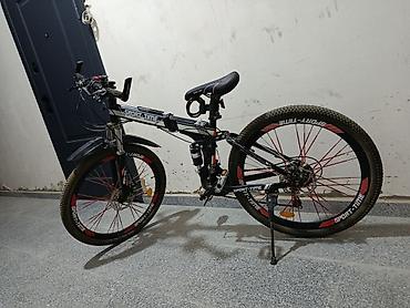İdman velosipedləri: Sport-Time dağ velosipedi - Çərçivə: amortizatorlu qatlanan — 2