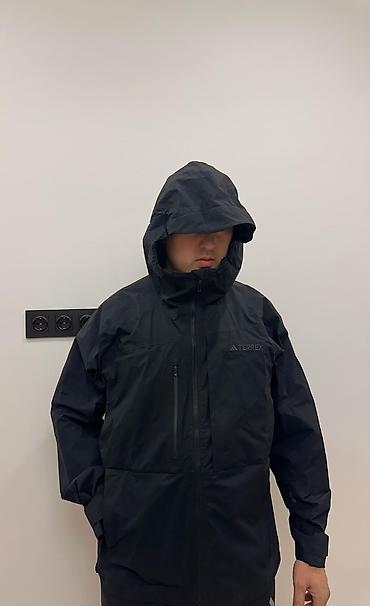 большемеры: Мужская куртка, XL, Adidas, Новый, цвет - Черный, Бесплатная доставка — 6