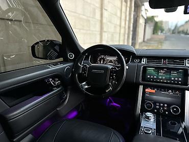 black: Land Rover Range Rover: 2019 г., 5 л, Бензин, Внедорожник — 5