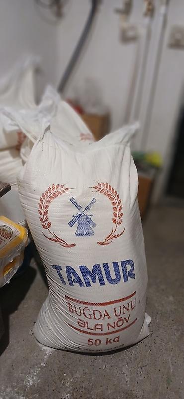Un: Məhsul: TAMUR buğda unu – əla növ Qablaşdırma: 50 kq-lıq kisə — 3