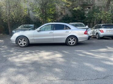 мерседес аватар: Автомобиль Mercedes-Benz E-Class W211 в кузове седан, в серебристом