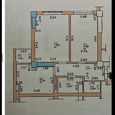Продажа квартир: 2 комнаты, 58 м², Элитка, 5 этаж — 3