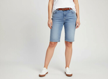 kl m shorts jeans manila krótkie spodenki: Szorty damskie, rozmiar XL