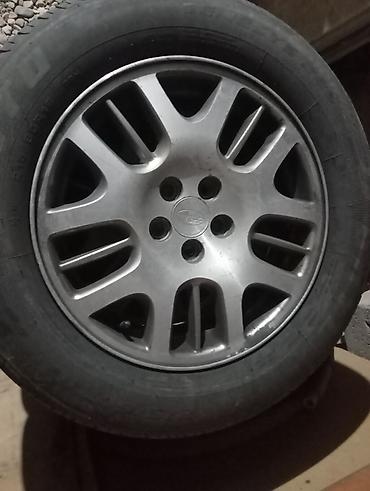 5 120: Комплект из 4 литых дисков Subaru. диски 10тыс. шины лето под масло — 2