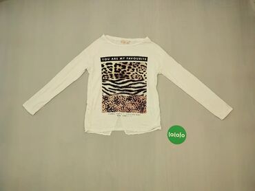 Bluzki: Bluza, S (EU 36), wzór - Animalistyczny, kolor - Biały