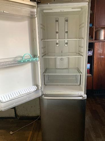 satfinder satisi: İşlənmiş 2 qapılı Hotpoint Ariston Soyuducu Satılır, rəng - Gümüşü — 1