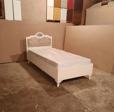 Sifarişlə çarpayılar: Ağ rəngli klassik tərzdə çarpayılar - Modellər: tək çarpayı və iki — 3