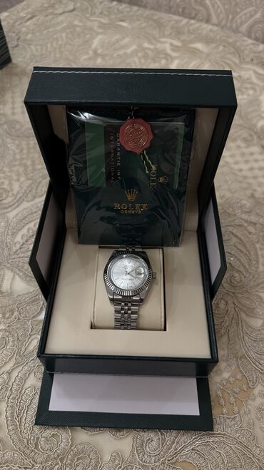 gümüs: Yeni, Qol saatı, Rolex, rəng - Gümüşü