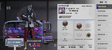Video oyunlar üçün aksesuarlar: PUBG Mobile hesabı – “EFS NIKUKO” Ümumi - UID: 521901357983 - — 1