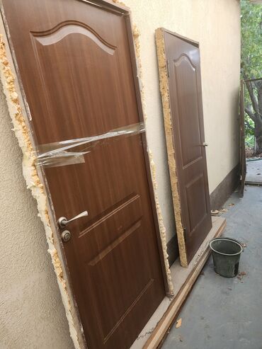 doors.kg двери бишкек, межкомнатные, бронированные двери. фото: Жабык ички эшик, МДФ, Panel, Россия, түсү - Күрөң, 200 * x 80 см