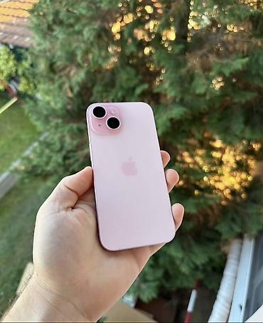 iphone se бу: IPhone 15, Б/у, 128 ГБ, Розовый, Защитное стекло, Чехол — 1
