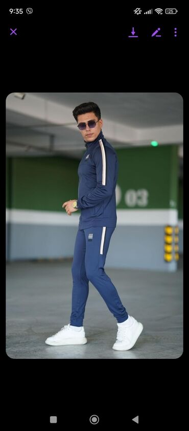 Trenerke: Komplet, 2XL (EU 56), Likra — 5