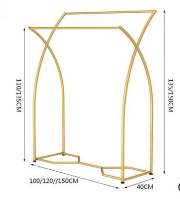 Mağaza asılqanları: Paltar asmaq üçün nəzərdə tutulmuş metal konstruksiyalı asılqan. Bu — 8