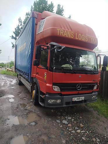 коробки упаковочные: Грузоперевозки тентованным грузовиком Mercedes-Benz Atego - Тип — 2