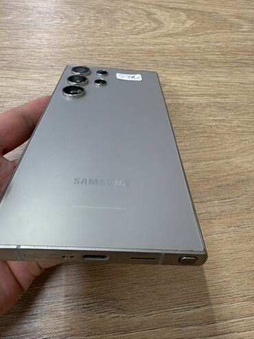 детские машинки на аккумуляторе с пультом бу: Samsung Galaxy S24 Ultra, Б/у, 256 ГБ, цвет - Серый, 1 SIM, eSIM