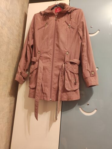 Шамалдан коргоочу жеңил курткалар: Шамалдан коргоочу жеңил куртка, Күз-жаз, Капюшону бар, 2XL (EU 44)