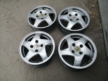 запчасти cr v: Литые Диски R 15 Honda, Комплект, отверстий - 4