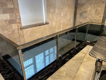 Balkon məhəccərləri: Balkon məhəccəri, Şüşə, Pulsuz çatdırılma — 3