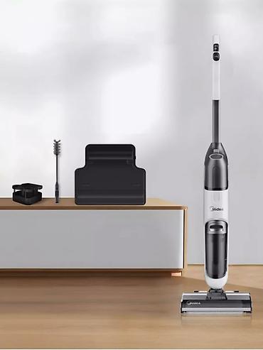 пылесосс: Пылесос вертикальный моющий Midea VSS1200 беспроводной — 5